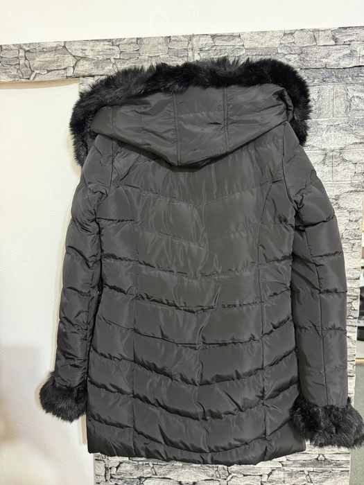 Дамско яке с ластик и полар