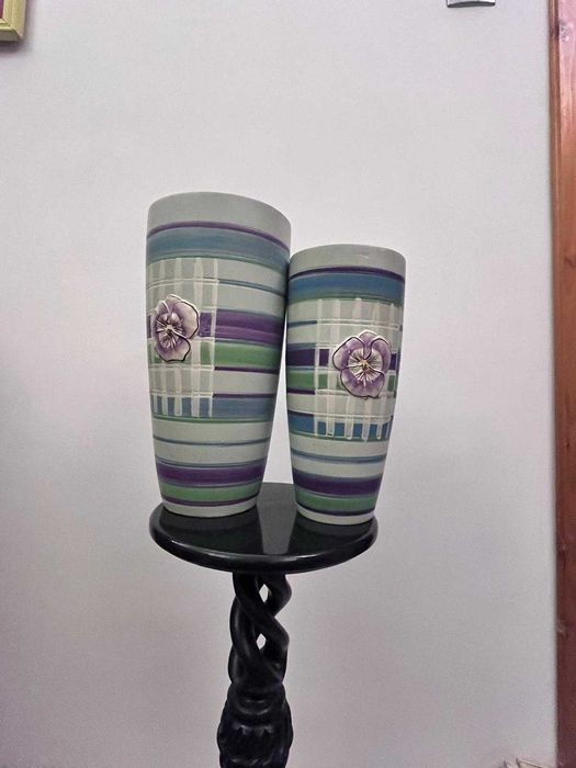 Set doua bibelouri bibelou vaze ceramice deosebite ieftine mari