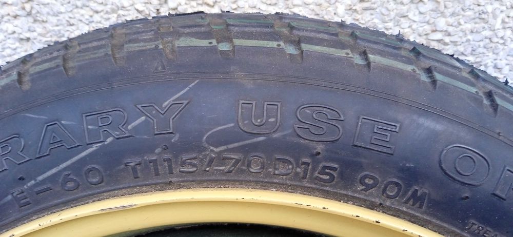 резервна гума патерица Хюндай Тойота Киа Сузуки 15 или 16 цола, 4х100