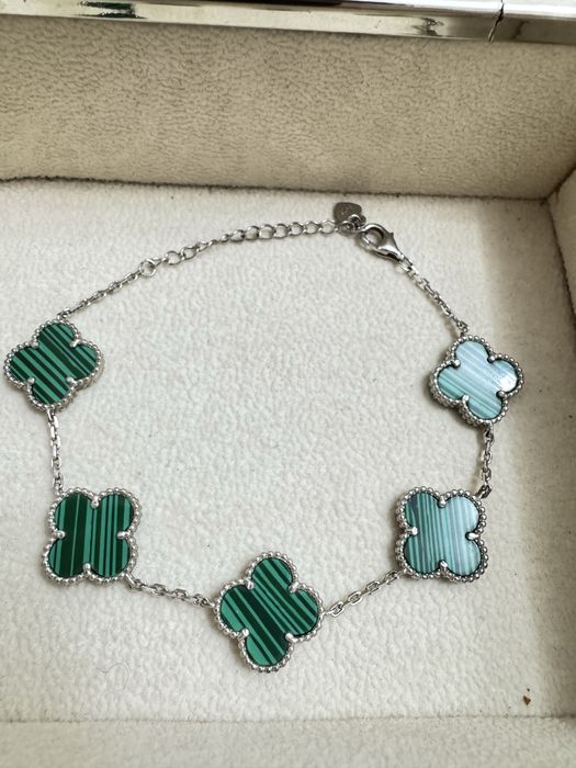 Браслет van cleef серебро