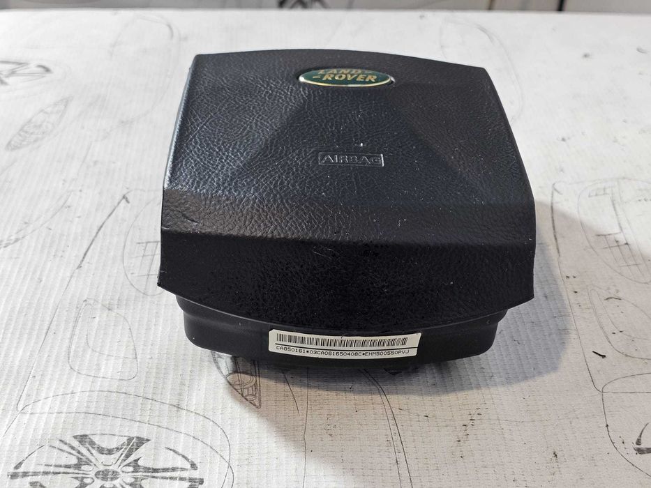 Airbag volan șofer LR Range Rover Sport L320 / Discovery 3 2005-2013 2006 2.7 TDV6 140kW Cod OEM: LR012986, 6H22042B63AD8PVJ, CA850161 (5E3)