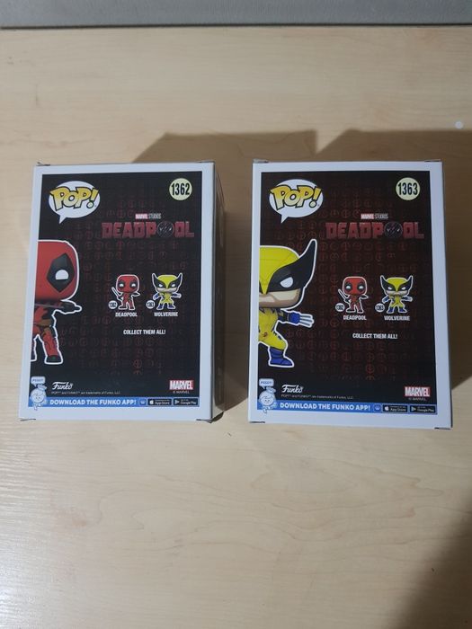 Фигурки Funko Pop Deadpool & Wolverine