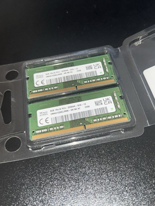 Memorii RAM Laptop 2 x 8 gb 16gb 3200MHz DDR4