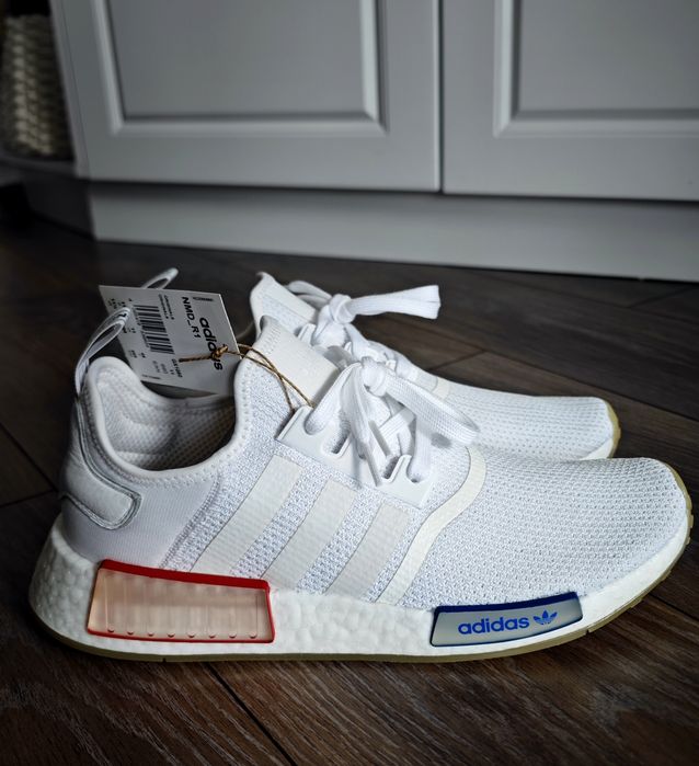 Нови adidas NMD S1 Sock Black и NMD R1 бели и черни мъжки обувки