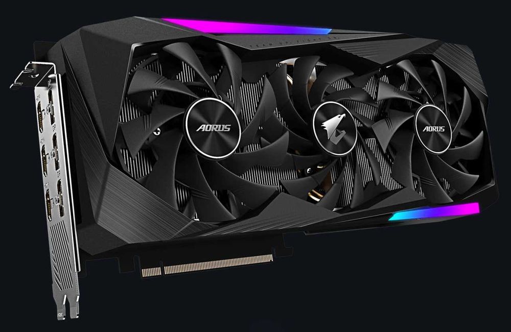 Видеокарта Gigabyte RTX 3070 Aorus Master 8G