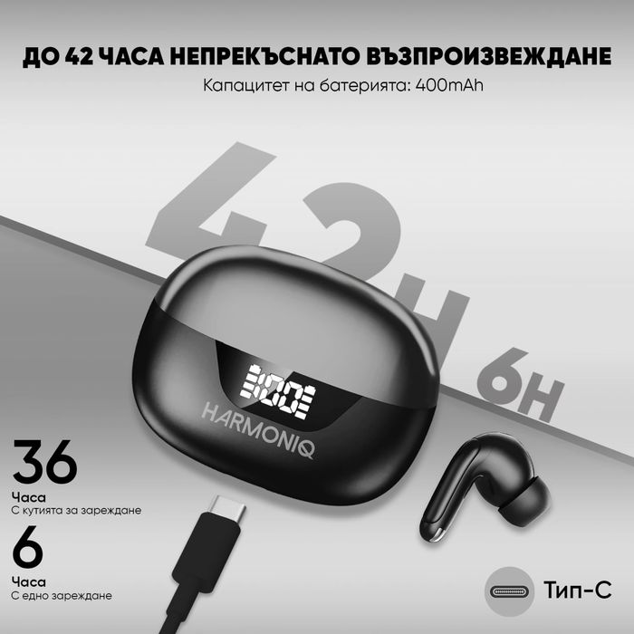 Безжични Слушалки Harmoniq by Harman/Kardon Bluetooth 5.4