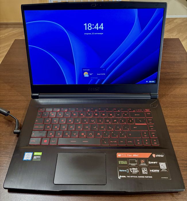 Лаптоп MSI GF63 Thin 9SC