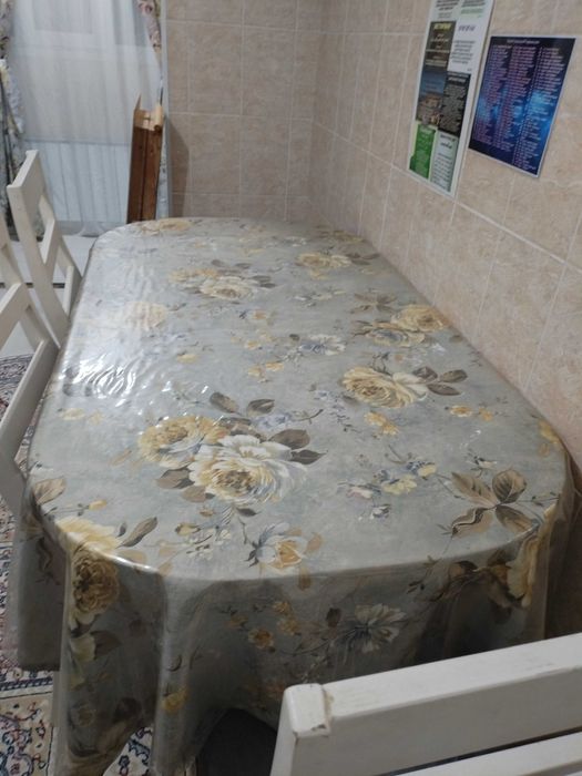 Кухонные шторы , тюль и  дастархан