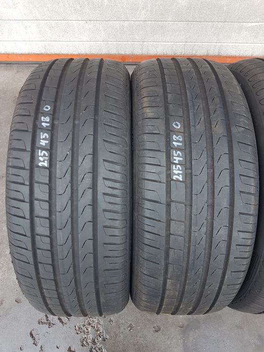 Летни гуми 4 броя PIRELLI Cinturato P7 215 45 R18 дот 4417
