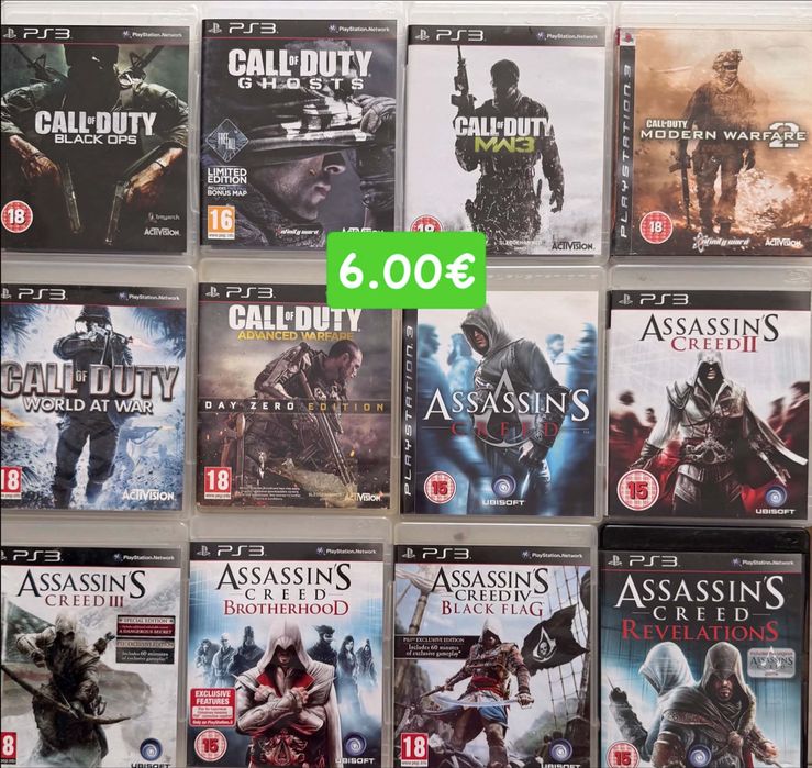 PlayStation 3 Екшън/ Приключенски/ Спортни заглавия