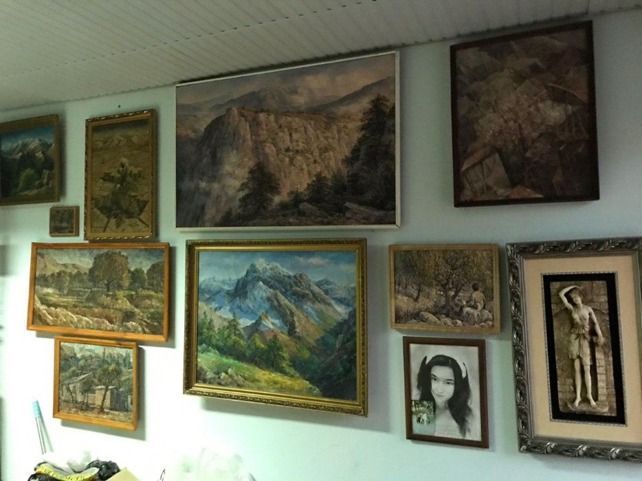 Продаю картину маслом, холст знаменитого узбекского художника!