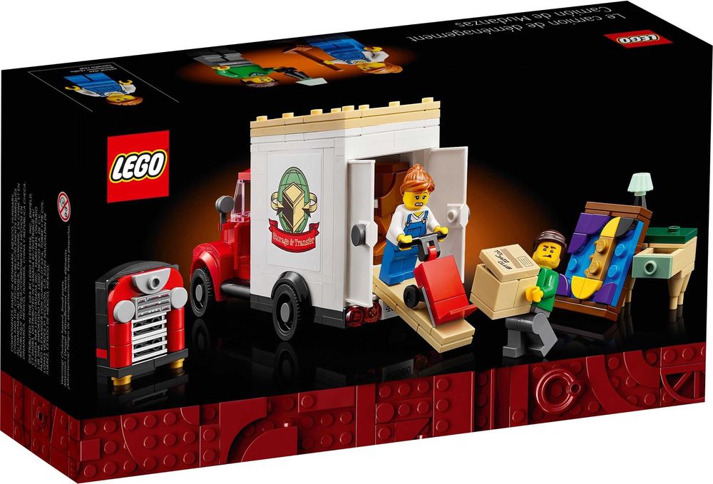 LEGO icons - Moving Truck - Camion pentru mutări -NOU, editie limitata