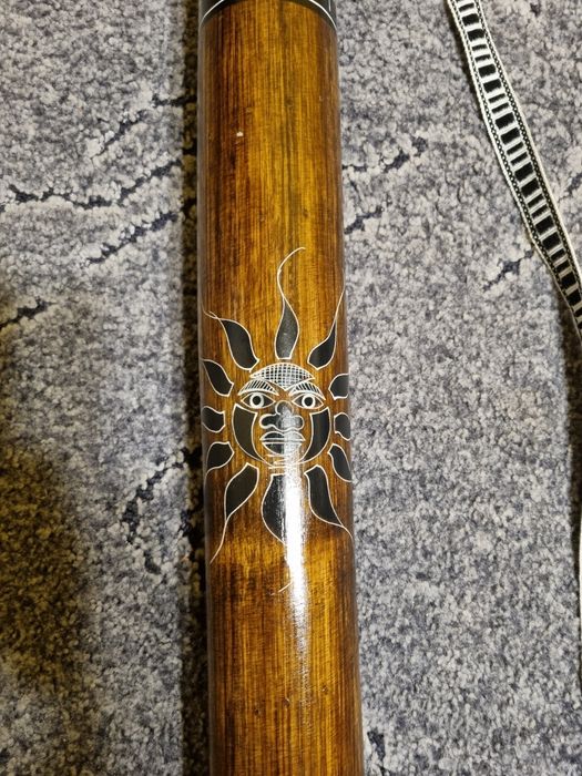 Rainstick  sunetul ploii din bambus pictat manual deosebit