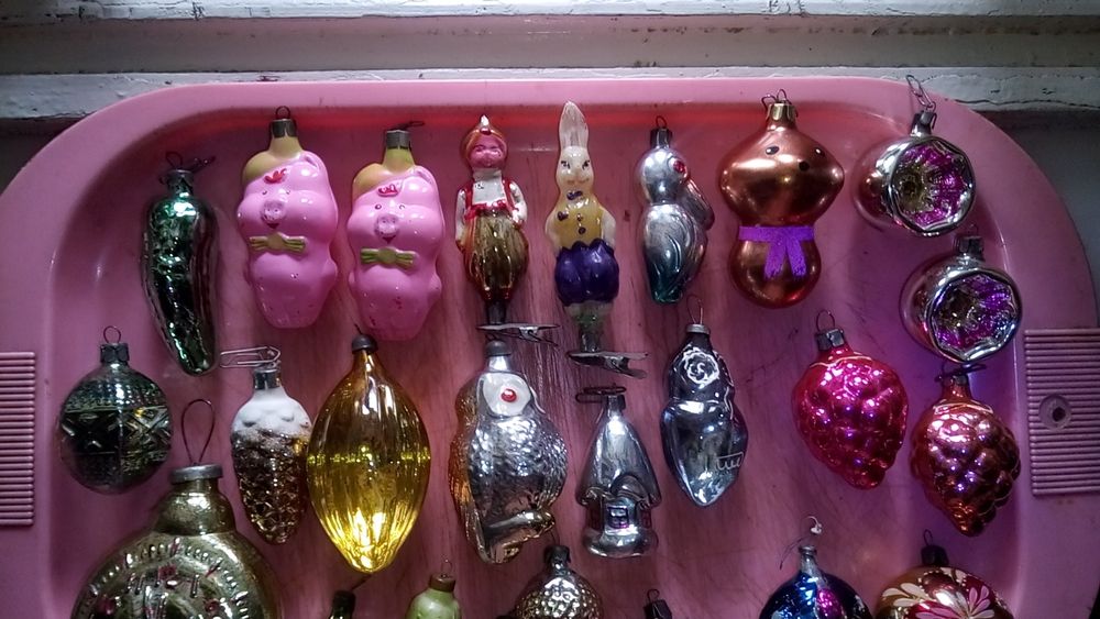 Новогодние игрушки СССР