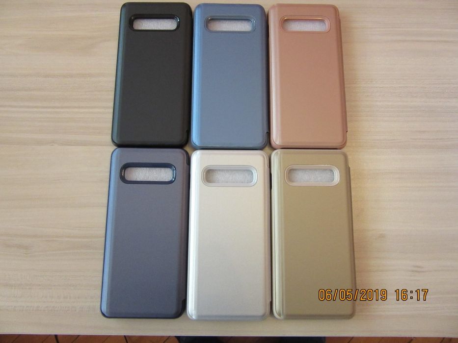 Samsung Galaxy S10 S10e Note 10 A80 A70 A40/CLEAR VIEW Огледален калъф