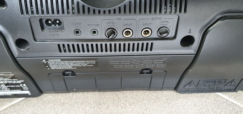 Boombox jvc RV-NB100B