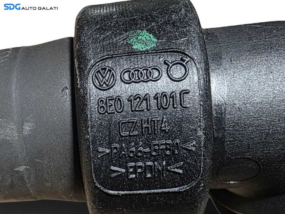 Furtun Furtunuri Apa Antigel Racire Motor Audi A4 B6 2.0 TDI 2001 - 2005 Cod 8E0121101C [N5454]