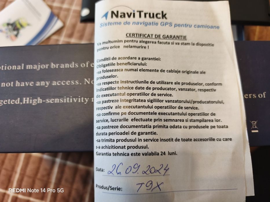 Vind GPS TX9 display mare