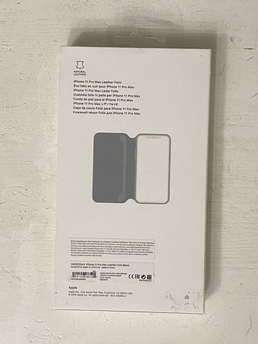 Чехол для iPhone 11 Pro Max Leather Folio