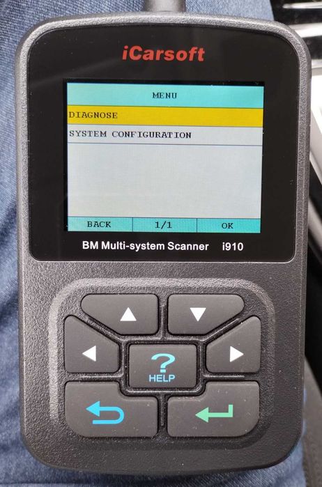 ICarsoft Multi-system Scanner i910 OBDII - диагностика за БМВ и Мини гр ...