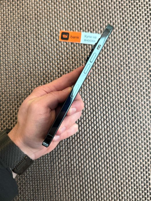 КАТО НОВ! iphone 12 pro max *Лизинг от 19лв/мес pacific blue син 128gb