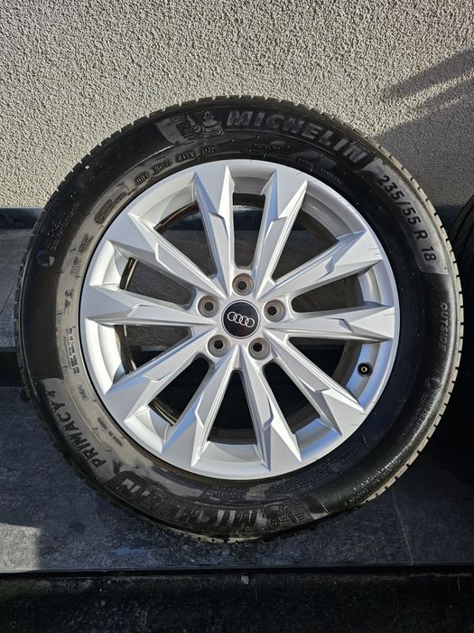Jante originale Audi R18 + Anvelope 235 55 18