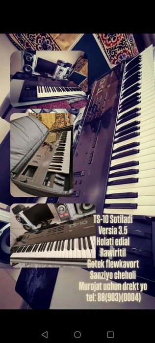 Ensoniq Ts-10 sotiladi  Holati yangi