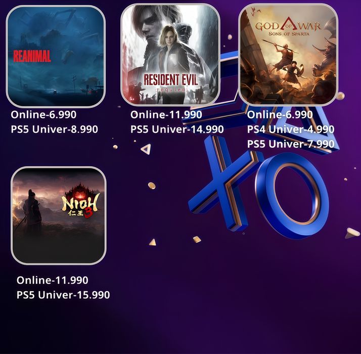 Запись игр на PS4/PS5/игры на sony пс4/пс5