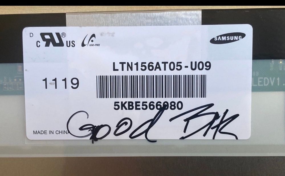 .. Display Samsung LTN156AT05  U09 - stare ireprosabila