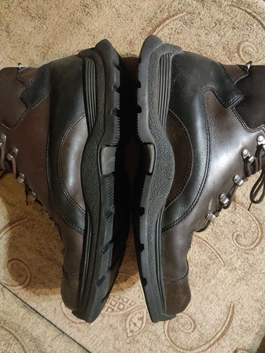 Мъжки зимни кожени боти Salamander.Размер 45,5