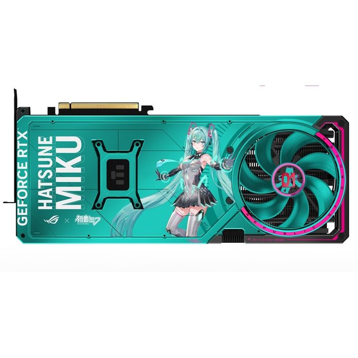 Nvidia Asus Rog Astral RTX 5080 Hatsune Miku
