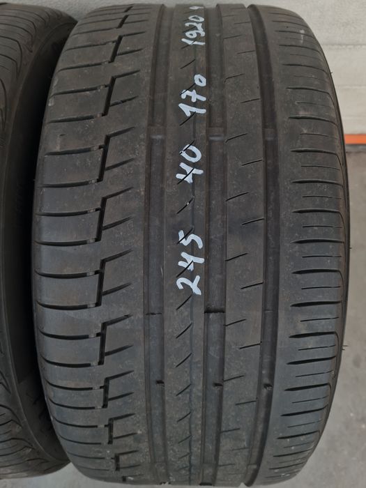 Летни гуми 4 броя Спорт П.  CONTINENTAL  PremiumContact6 245 40 R17 225 45 R17 дот 2220