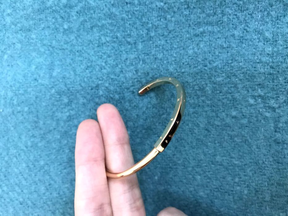 Brățară Pandora Signature placată cu aur roz, nouă