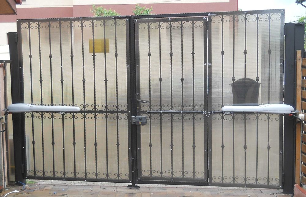 Garduri porti fier forjat teava patrata rotunda mobilier gradina