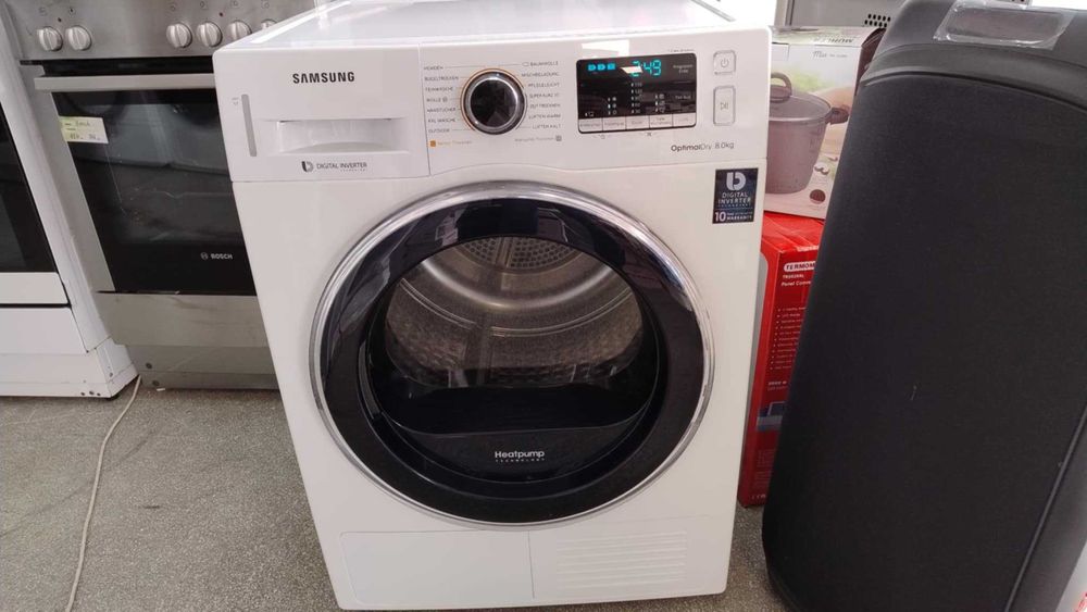 А+++ Сушилня с термопомпа Samsung-Самсунг 8 кг OptimalDry