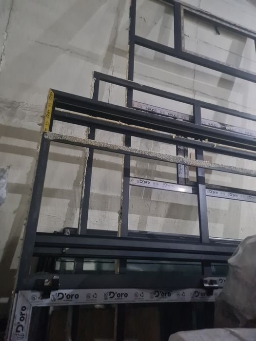 Витражи, дюралеаллюминивые