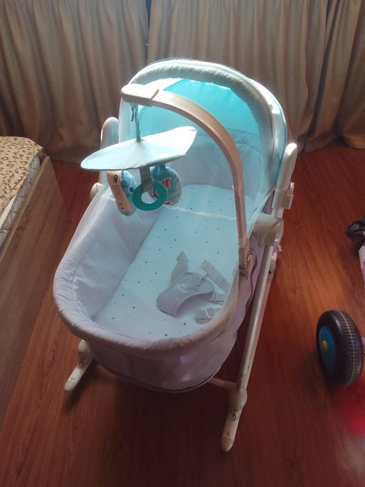 Шезлонг люлка kinderkraft 5 в 1