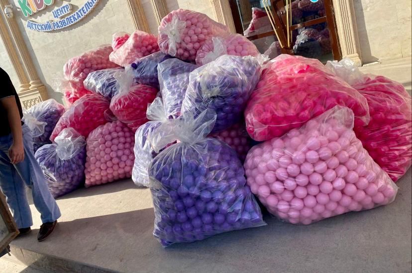 Шарики для сухого бассейна