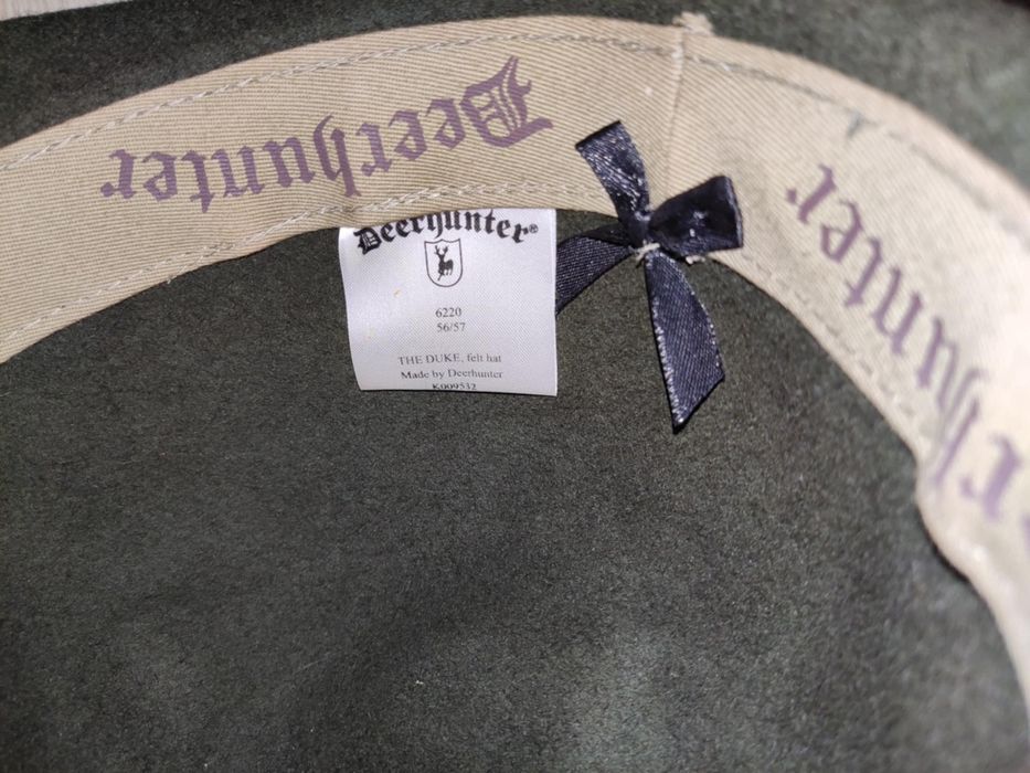 Deerhunter Adventurer Felt Hat Green, шапка лов