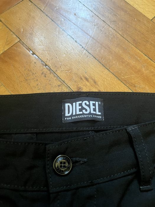 Diesel Black P-COR-W Cargo Pants Карго Панталон