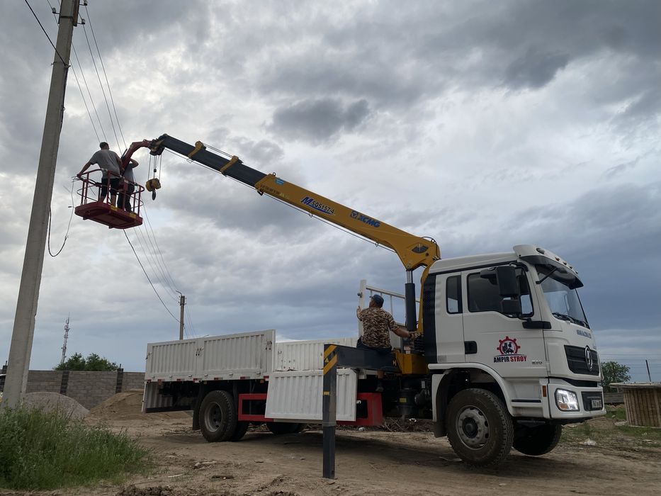 Услуги манипулятора, автовышки.