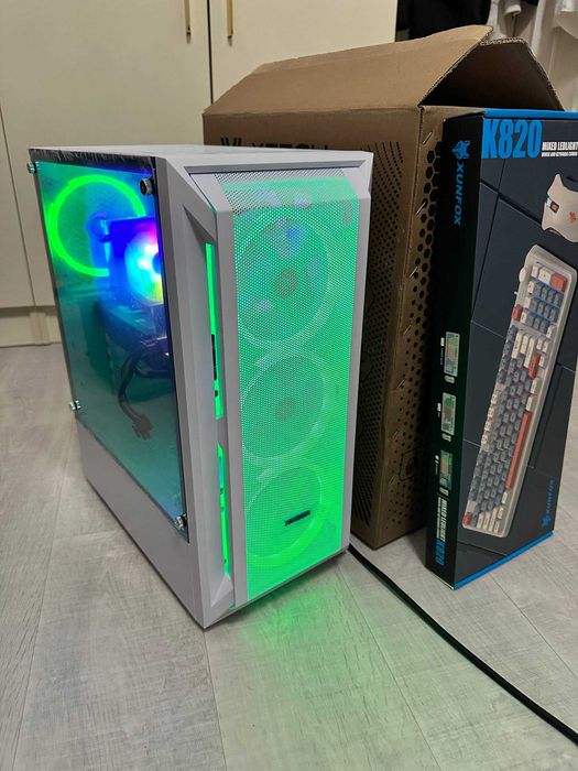 Игровой компьютер(кейс) Проц 12 ядер / RX 5500XT DDR6 8GB / ОЗУ 16ГБ