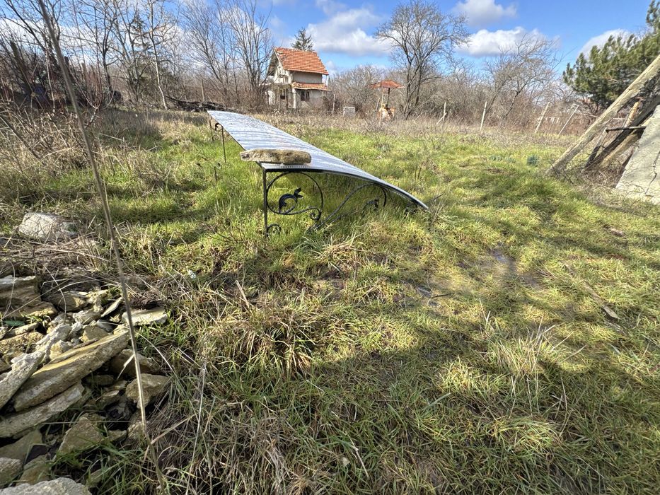 навес за вход на къща  3х1,5 м