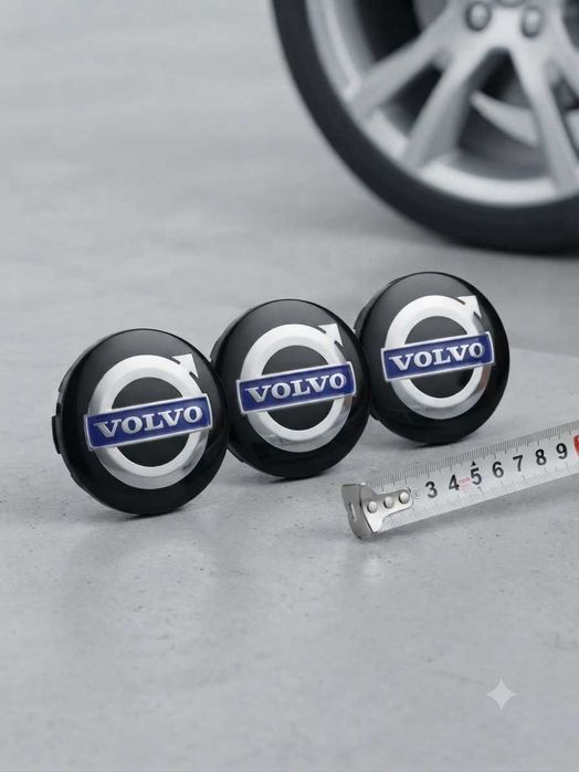 Нови емблеми/капачки за джанти VOLVO – комплект (4 броя)