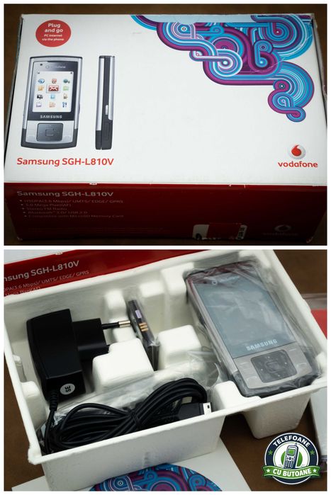 Samsung SGH L810V - Nefolosit - Piesă rară - Telefon glisant