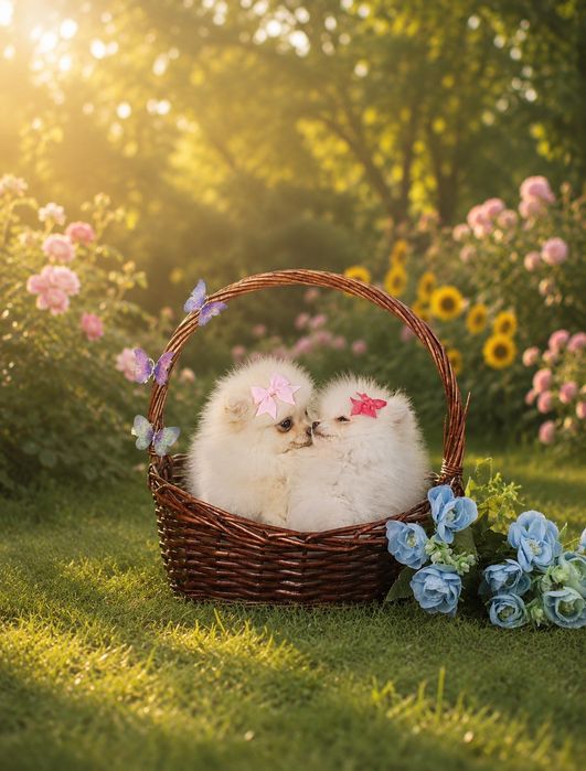 Померанский шпиц тип мишка baby face