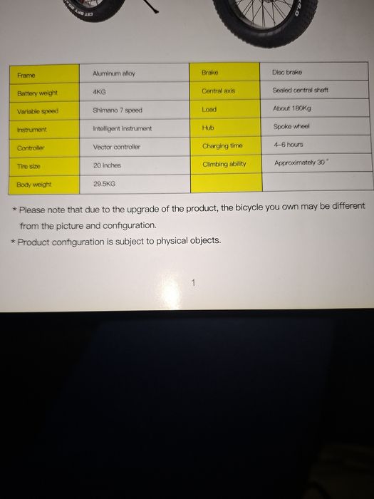 Bicicletă electrică 2 locuri, 48v, 1.000w