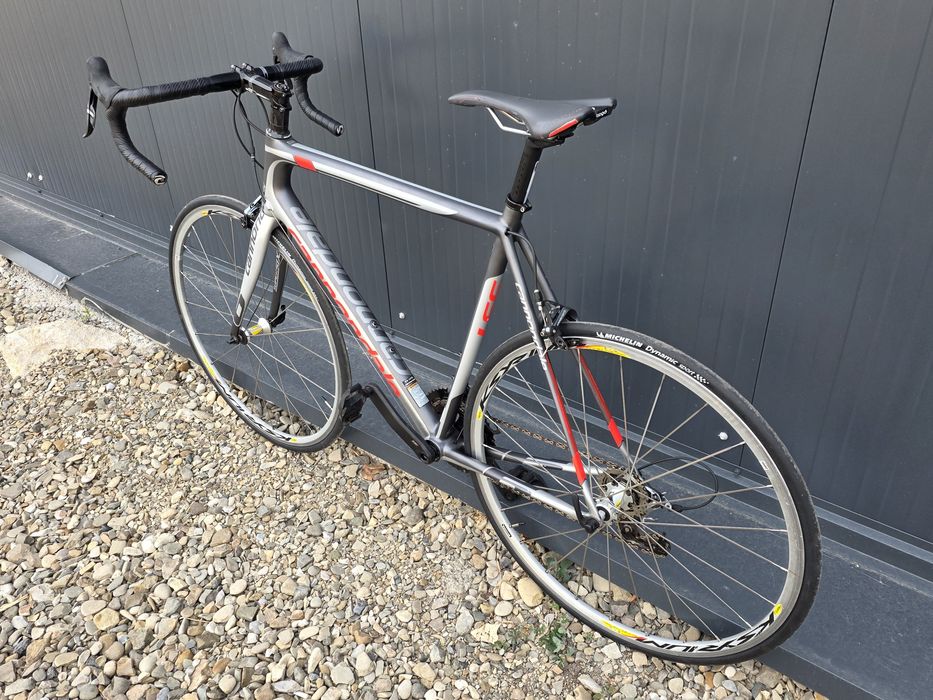 Cursiera Cannondale Supersix EVO carbon roti Mavic 28" 700x23c Michelin bicicleta