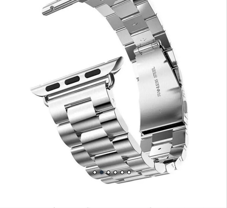 Vând Apple Watch 7 stainless (cellular+gps) 45mm