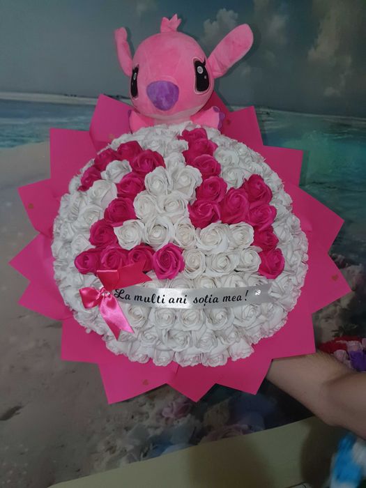 Buchete de trandafiri din sapun